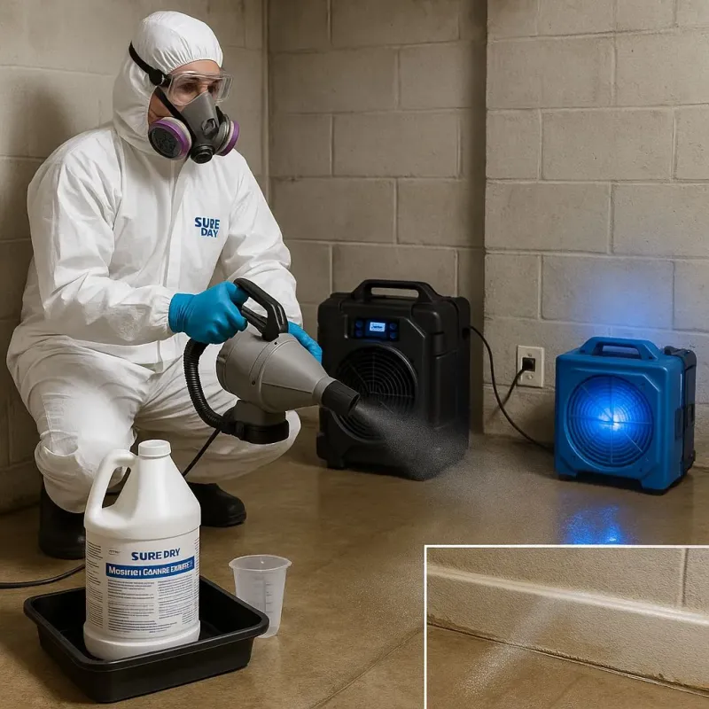 Sanitization and Odor Removal process in Westville, IL