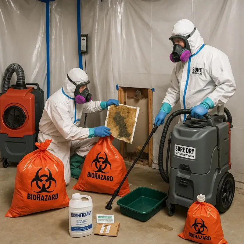 Contaminated Water Handling Protocols process in Westville, IL