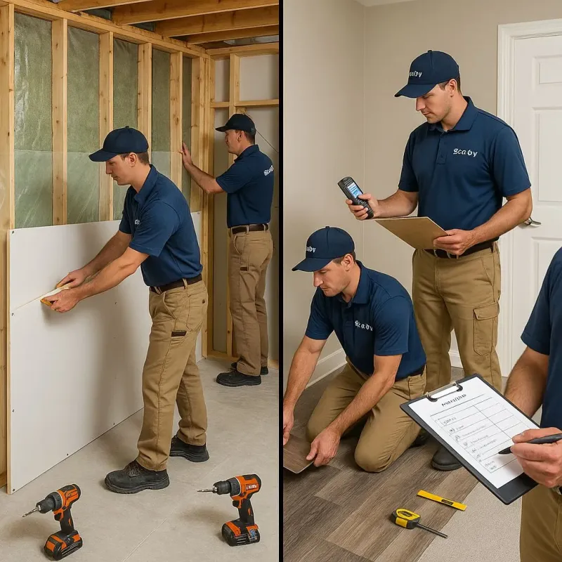 Repairs and Reconstruction process in Westville, IL
