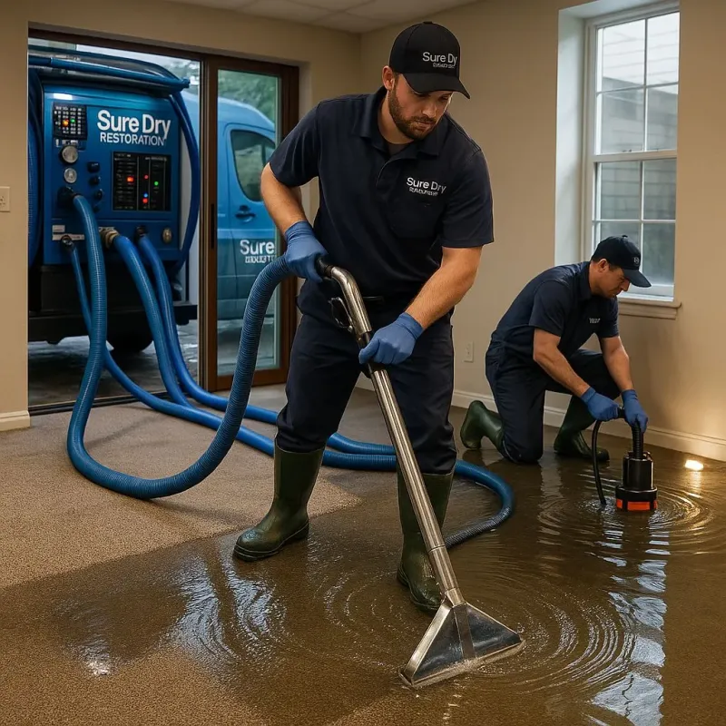 Water Extraction and Removal process in Westville, IL
